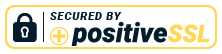 Website Secured by Positive SSL Trust Seal